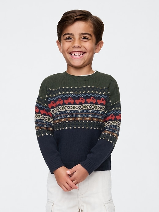 Image number 1 showing, babyGap CashSoft Crewneck Sweater