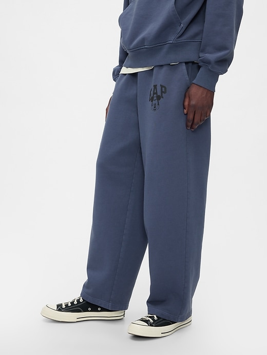 Image number 4 showing, Gap × Disney Logo Baggy Sweatpants