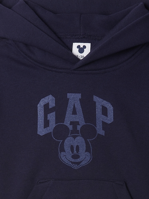 Image number 4 showing, Gap × Disney Baby Vintage Soft Mickey Mouse Logo Hoodie