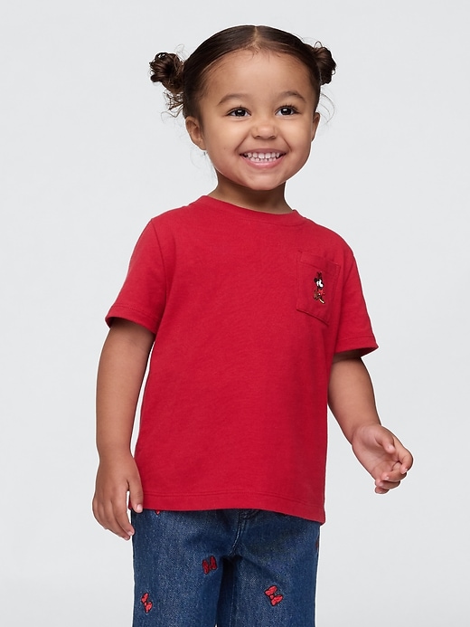 Image number 1 showing, Gap × Disney Baby Pocket T-Shirt