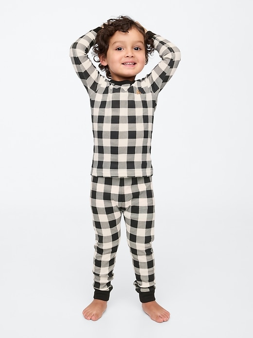 Image number 4 showing, babyGap Organic Brushed Cotton Holiday PJ Set