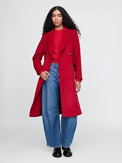 Gap plus size coats best sale