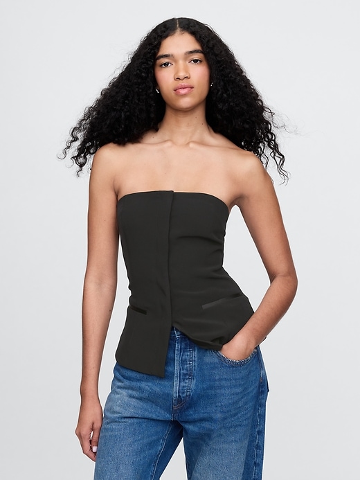 L'image numéro 1 présente Bustier à extensibilité bidirectionnelle