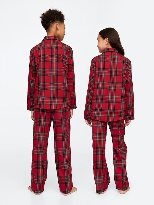 Image number 2 showing, Kids Recycled Flannel PJ Set