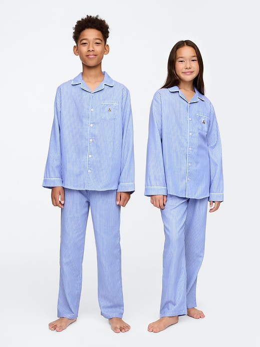 Image number 1 showing, Kids Recycled Flannel PJ Set