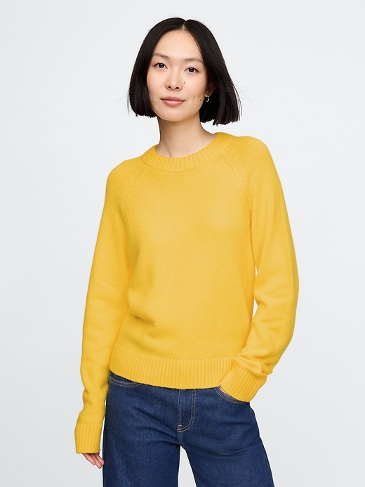 Image number 1 showing, CashSoft Crewneck Sweater