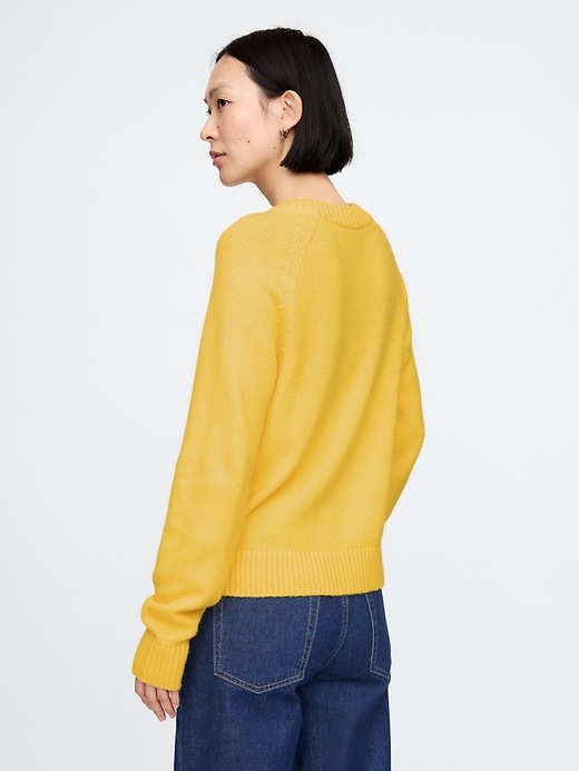 Image number 2 showing, CashSoft Crewneck Sweater