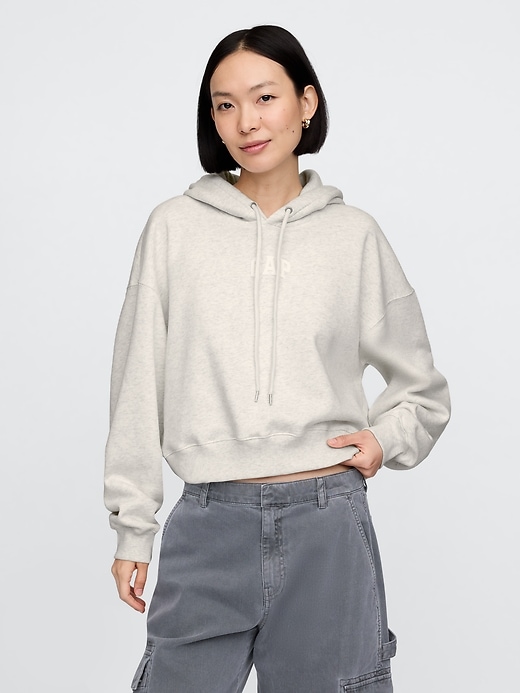 Image number 1 showing, Vintage Soft Cropped Hoodie