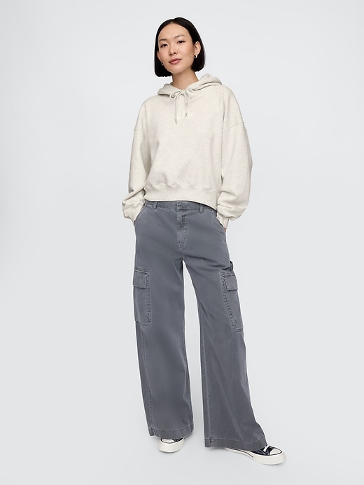 Image number 3 showing, Vintage Soft Cropped Hoodie