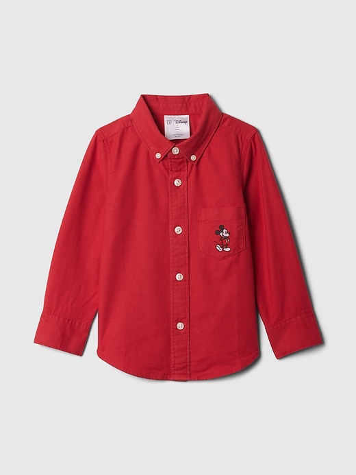 L'image numéro 1 présente Chemise oxford Gap × Disney Mickey Mouse pour Bébé