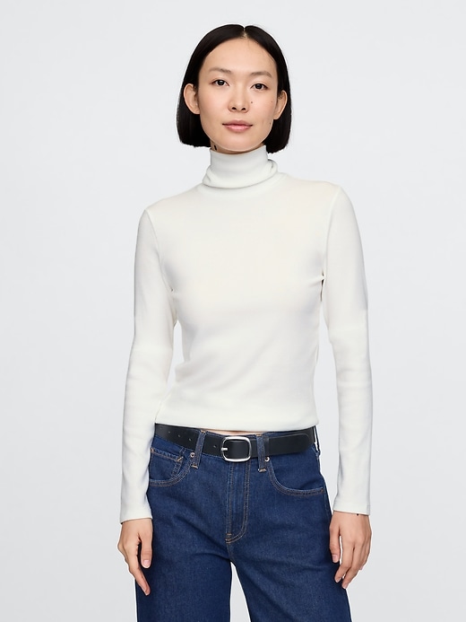 Image number 9 showing, Modern Rib Turtleneck