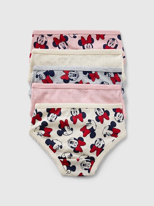 Image number 2 showing, Gap × Disney Toddler Organic Cotton Bikini Briefs (5-Pack)