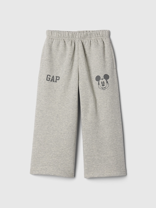 L'image numéro 1 présente Pantalon en coton ouaté Vintage doux à motif de personnage Gap × Disney pour bébé