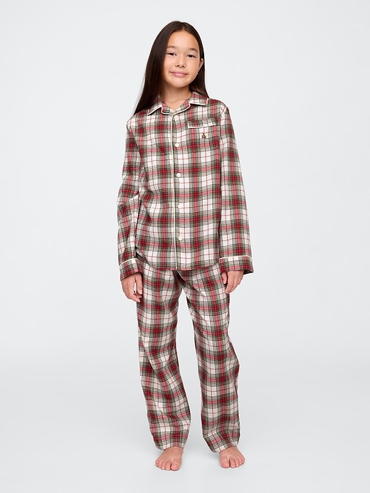 Image number 4 showing, Kids Recycled Flannel PJ set