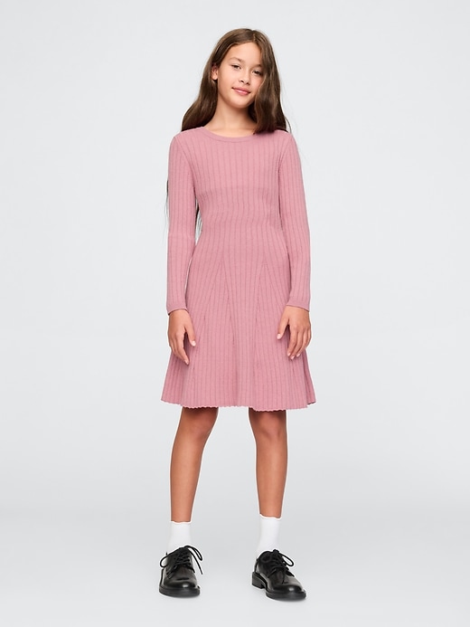 Image number 8 showing, Kids CashSoft Rib Sweater Dress