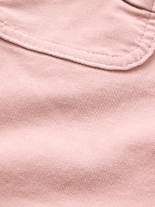 L'image numéro 4 présente Robe chasuble revisitée en velours babyGap