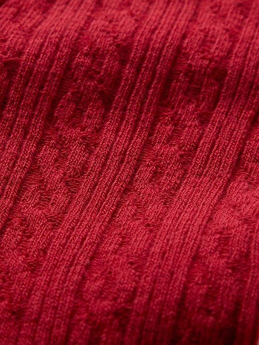 L'image numéro 2 présente Collant en tricot torsadé pour Enfant