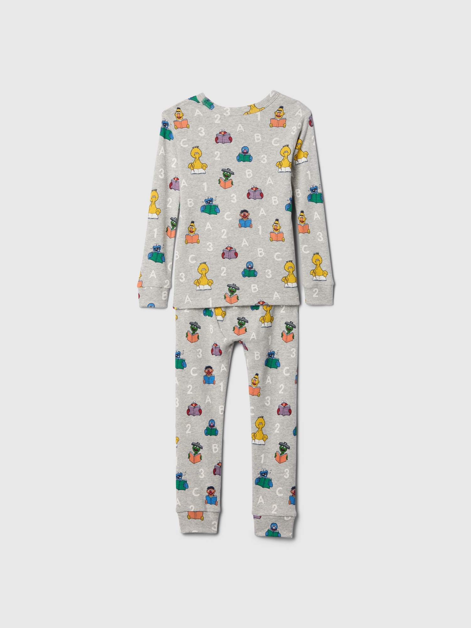 Pyjama en coton biologique brossé Sesame Street babyGap