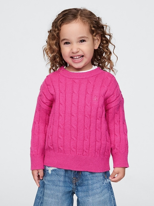 Image number 9 showing, babyGap CashSoft Cable-Knit Sweater