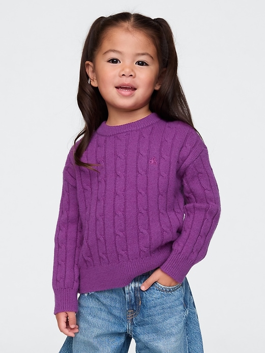 Image number 5 showing, babyGap CashSoft Cable-Knit Sweater