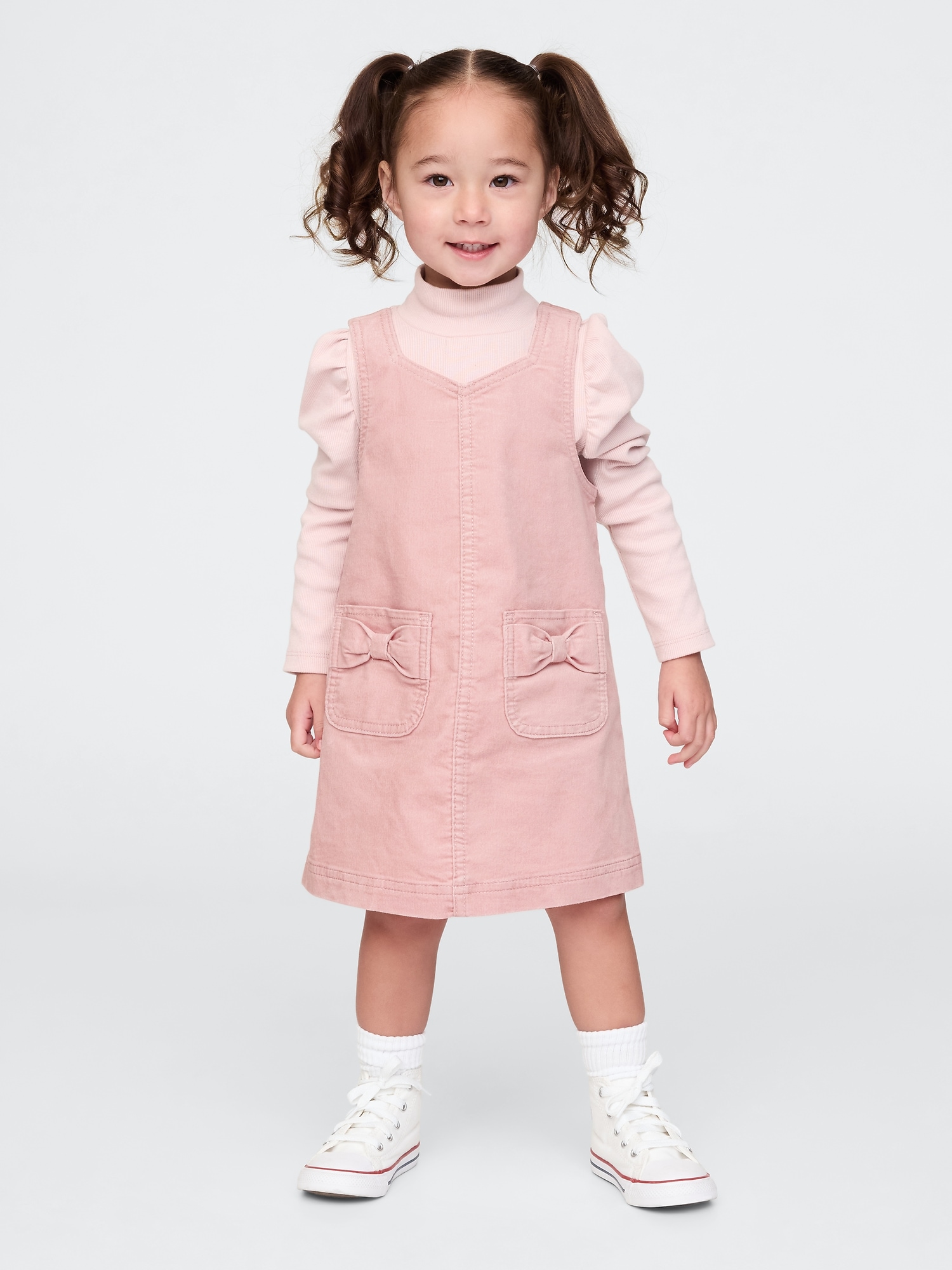 Robe chasuble revisitée en velours babyGap