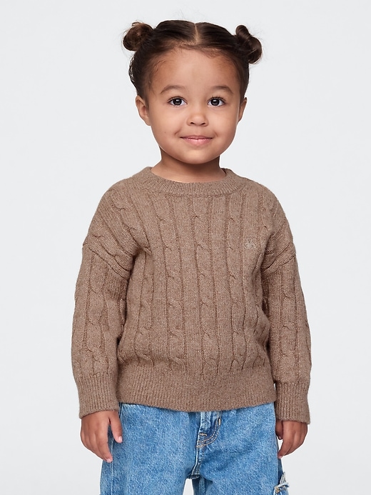 Image number 7 showing, babyGap CashSoft Cable-Knit Sweater