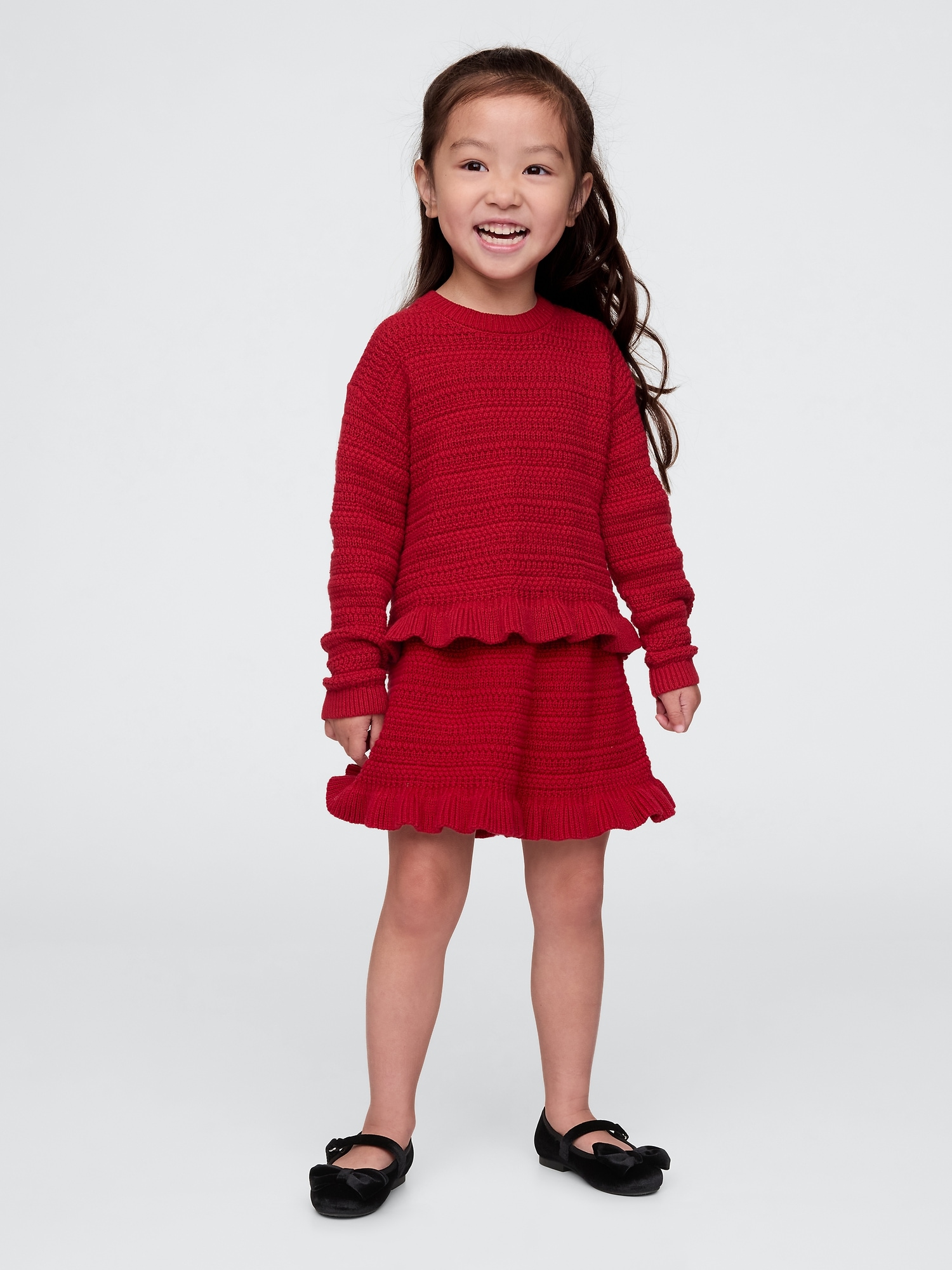 babyGap Ruffle Sweater Skirt Set