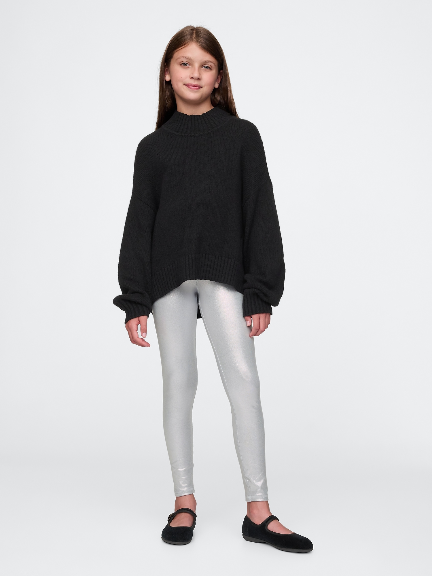 Gap Girls Metallic Leggings