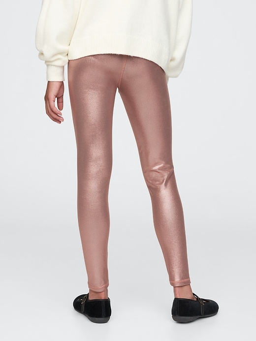 Image number 2 showing, Kids Metallic Leggings