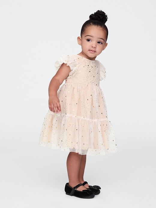 L'image numéro 1 présente Robe étagée en tulle babyGap