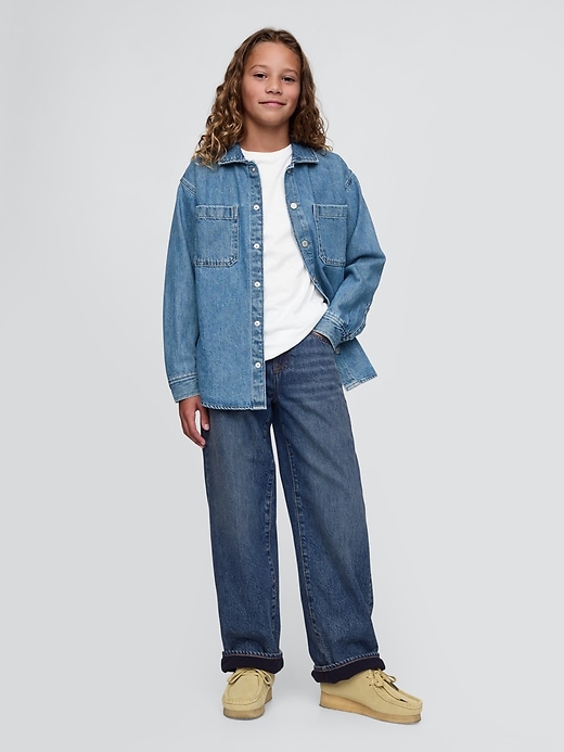 Image number 1 showing, Kids Lined &#39;90s Loose Jeans