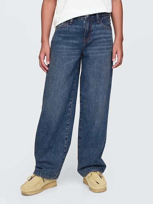 Image number 2 showing, Kids Lined &#39;90s Loose Jeans