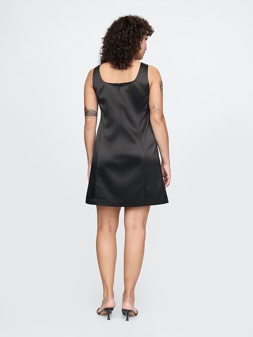 Image number 6 showing, Satin Mini Dress