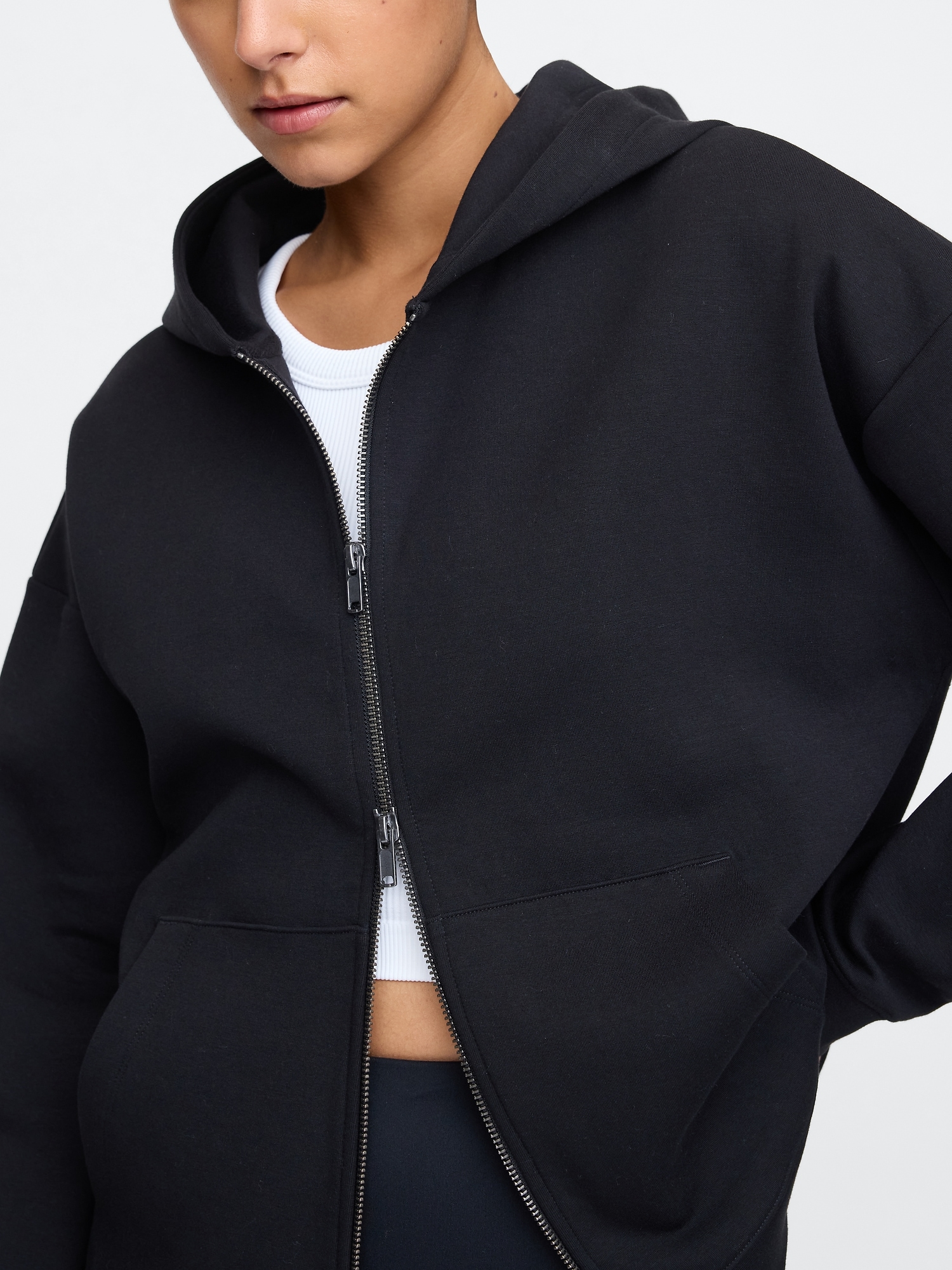 GapFit Two-Way Zip Hoodie