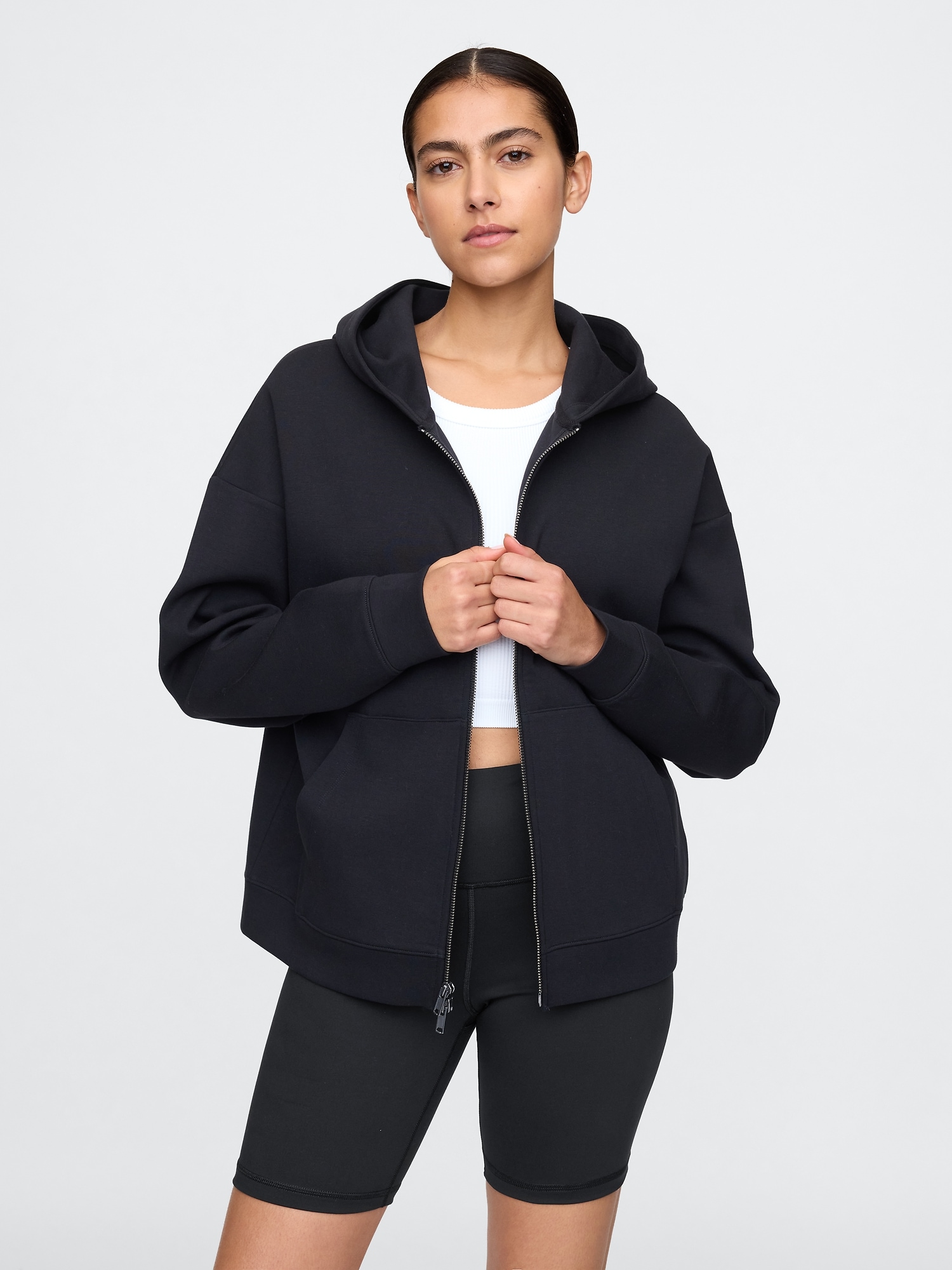 GapFit Two-Way Zip Hoodie