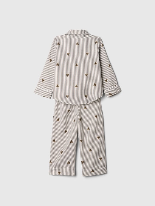 Image number 5 showing, babyGap Recycled Flannel PJ set