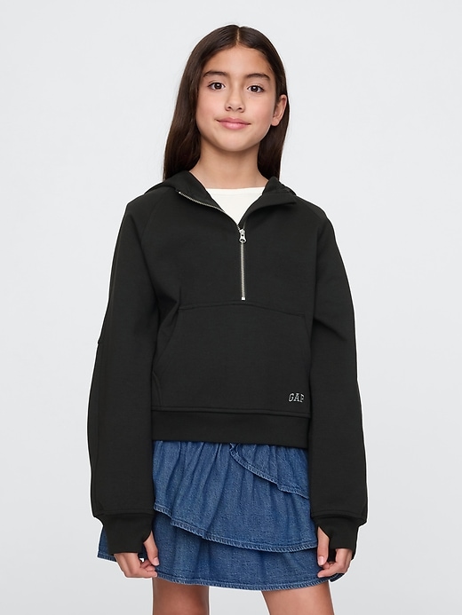 Image number 1 showing, Kids Half-Zip Hoodie