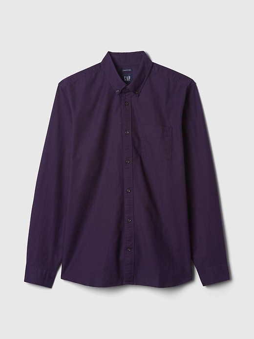 L'image numéro 5 présente Chemise oxford, coupe standard