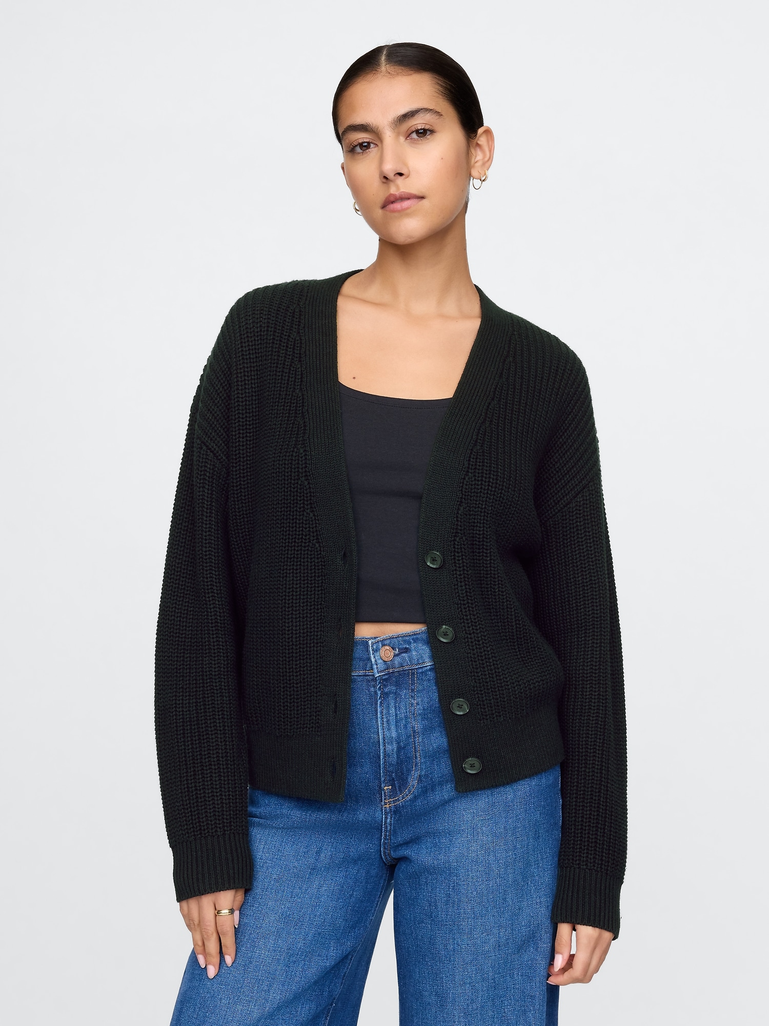 Gap black cardigan best sale