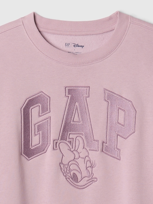 Image number 6 showing, Gap × Disney Kids Vintage Soft Logo Sweatshirt