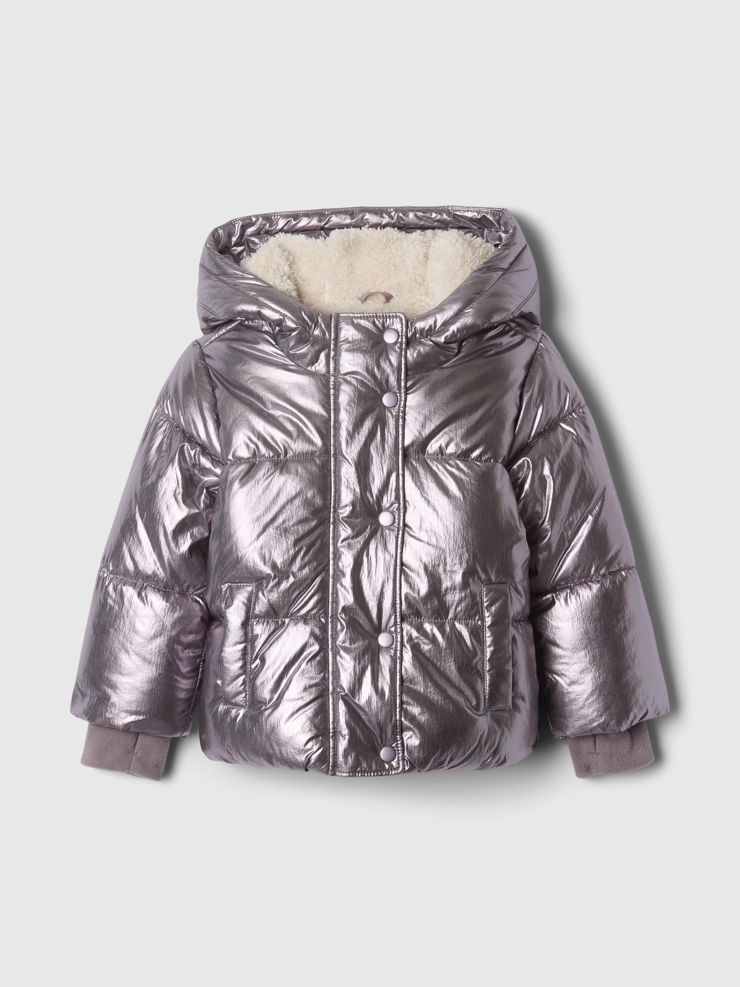 Veste rembourrée collection douillette en nylon recyclé babyGap - Gris