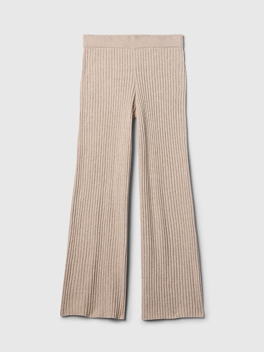 Image number 5 showing, CashSoft Wide Rib Sweater Pants