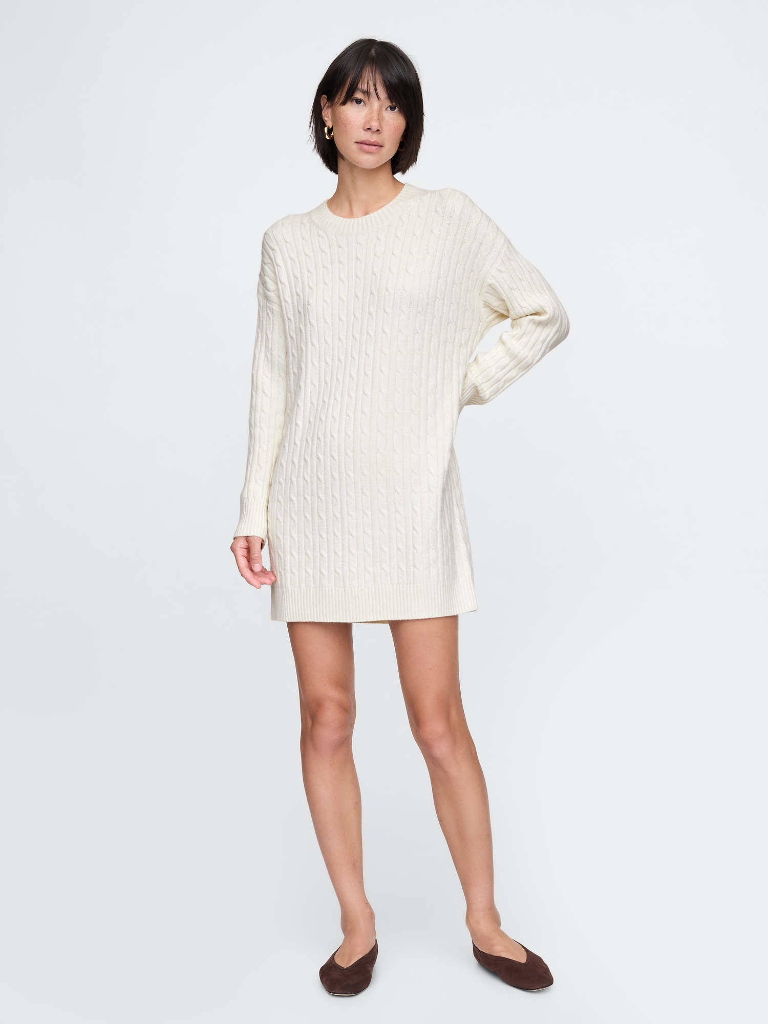 Gap cable knit sweater dress on sale