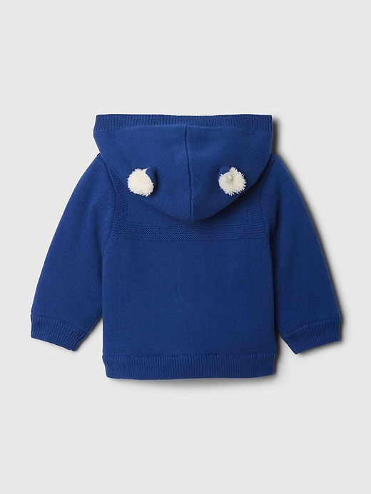 Image number 2 showing, Baby Paddington Toggle Sweater Hoodie