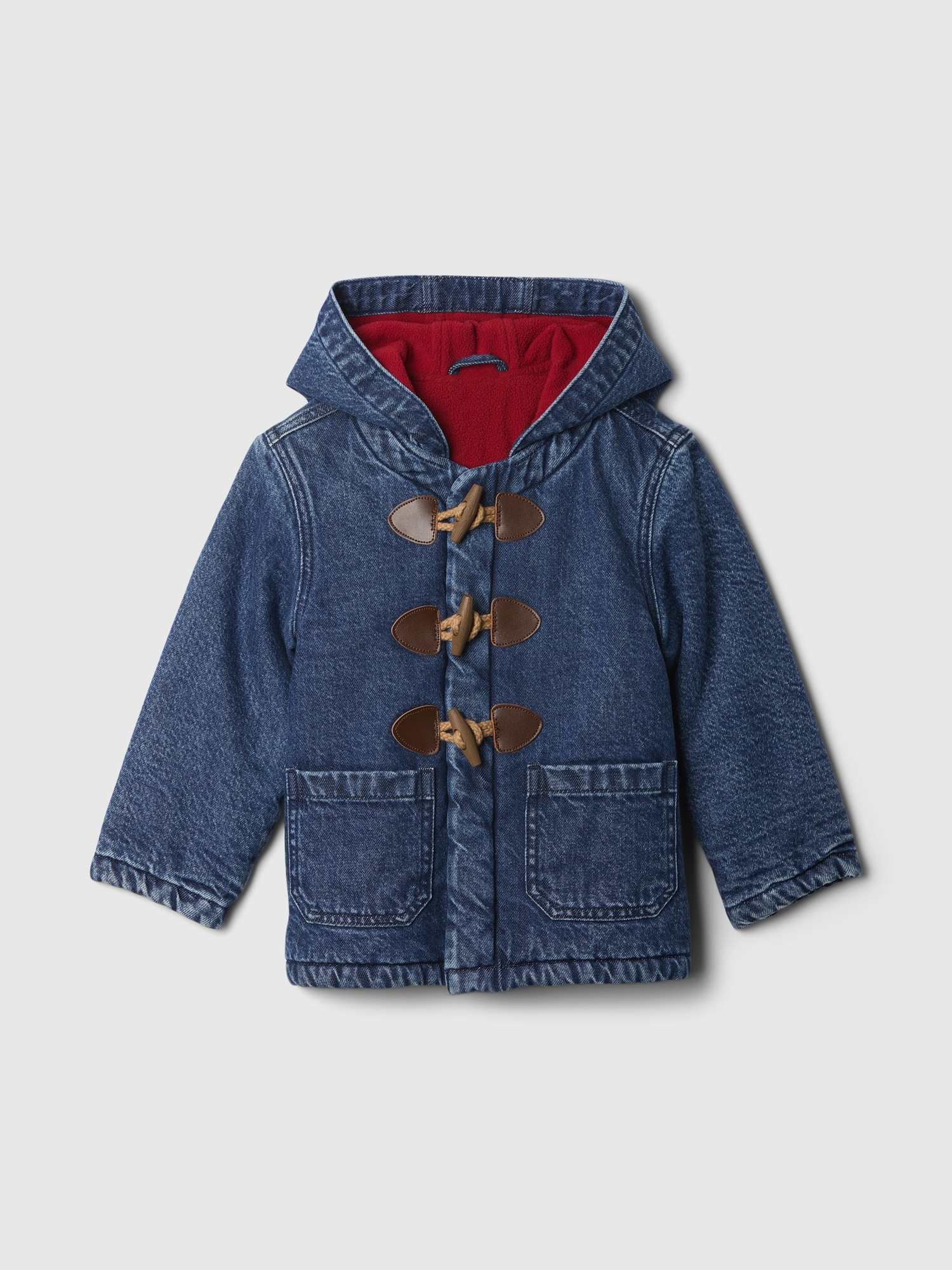 Veste en denim Paddington à bouton en bâtonnet pour Bébé et Tout-petit