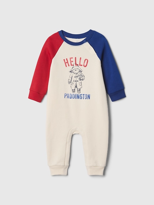 Image number 1 showing, Baby Paddington Vintage Soft Footless One-Piece