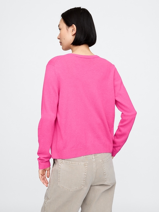 Image number 2 showing, CashSoft Cardigan