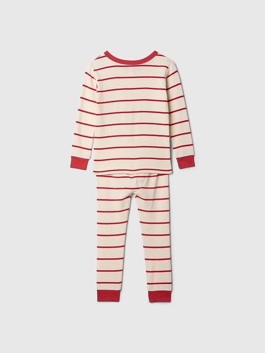 L'image numéro 2 présente Pyjama en coton biologique brossé babyGap