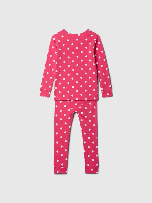 L'image numéro 2 présente Pyjama en coton biologique brossé babyGap