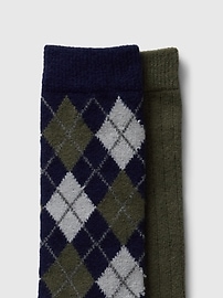 View large product image 3 of 3. CashSoft Dress Socks (2-Pack)